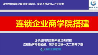 连锁企业商学院课程体系与店长课程开发设计